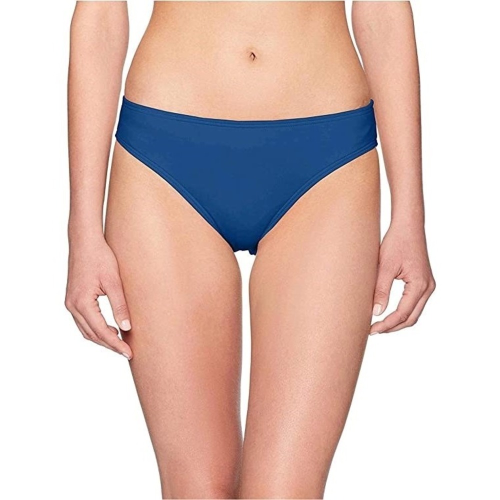 NWT Kenneth Cole Reaction M Hipster Bikini Swim Bottoms Marine Blue 117862